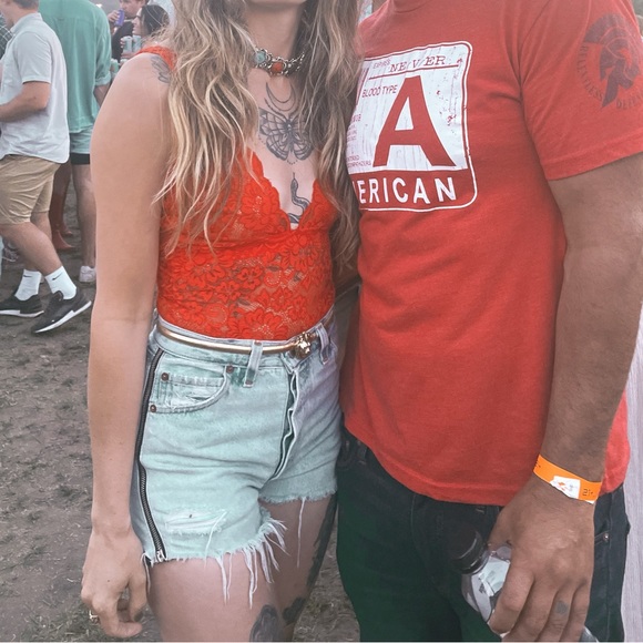 Re/Done denim shorts - Picture 6 of 6